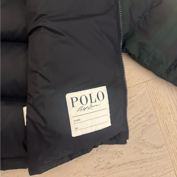 Polo by Ralph Lauren Green and Navy Jacket Age 14/16 - Picture 6 of 10